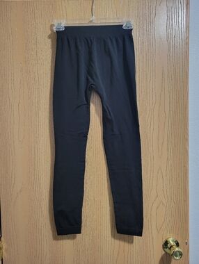Black Fleece Lined Leggings